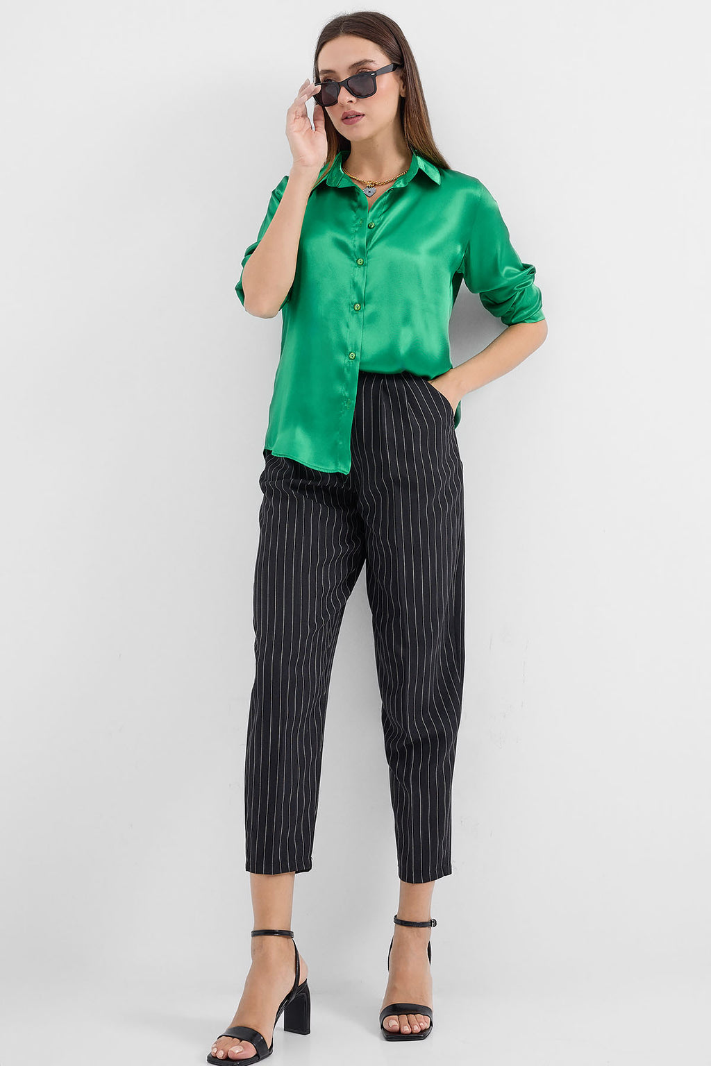 Green Women Shirt
