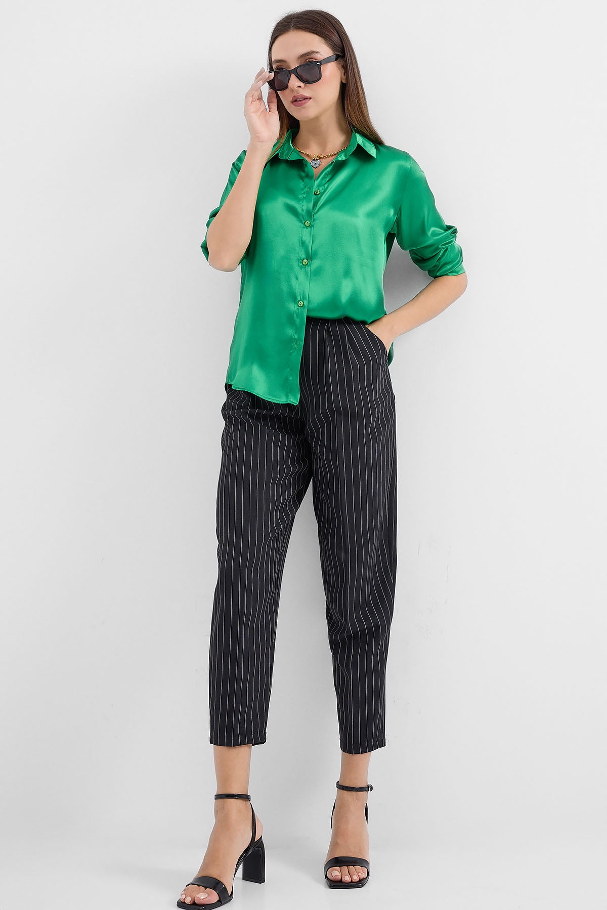 Green Women Shirt