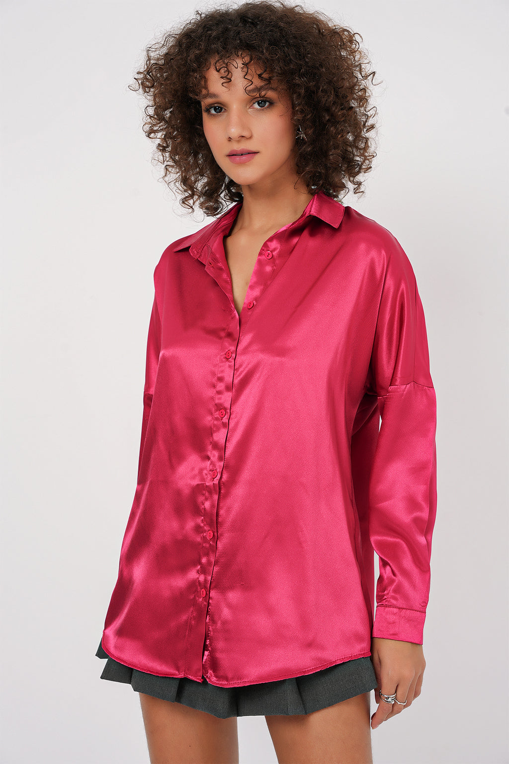 Burgundy Women Shirt