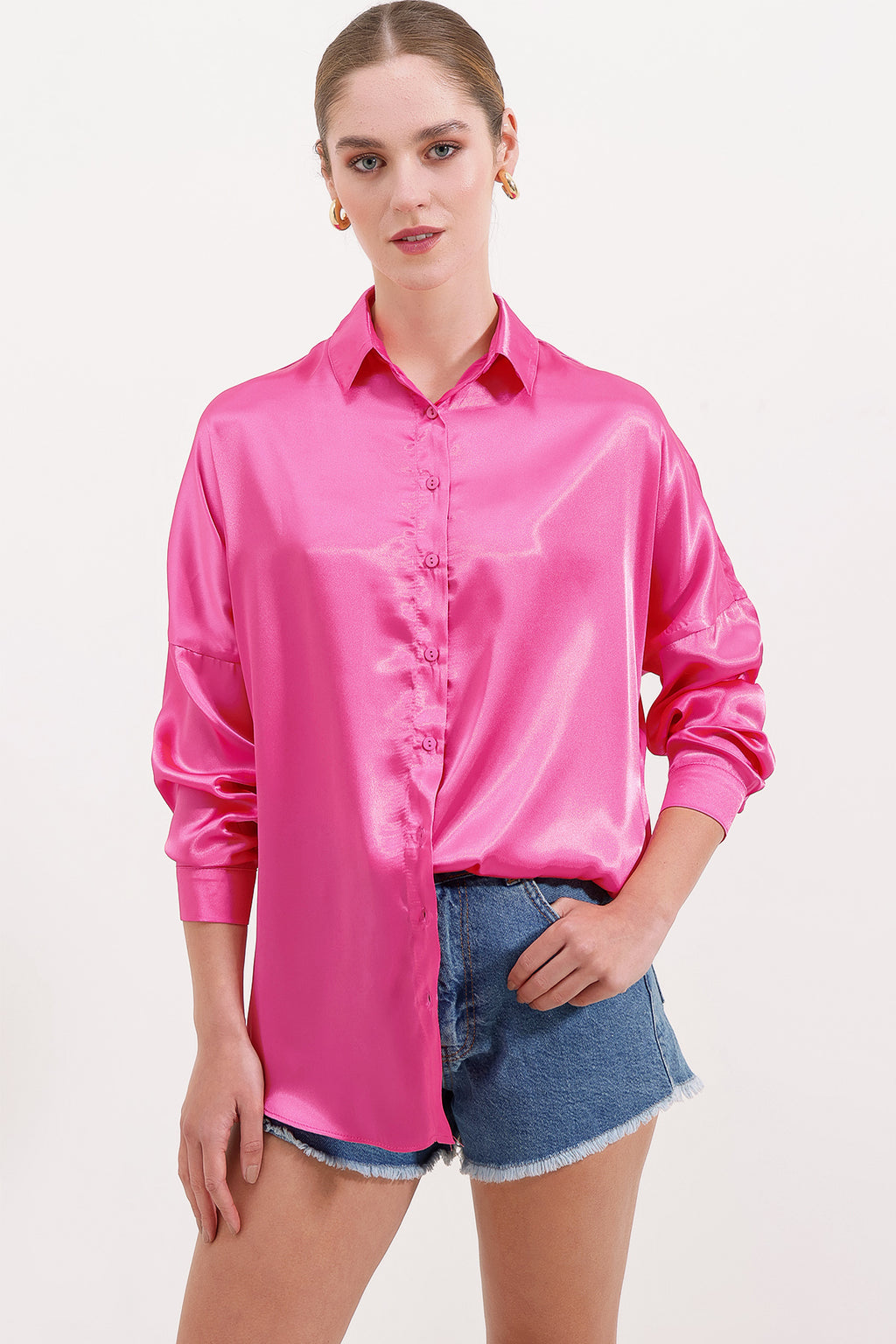 Fuchia Women Shirt