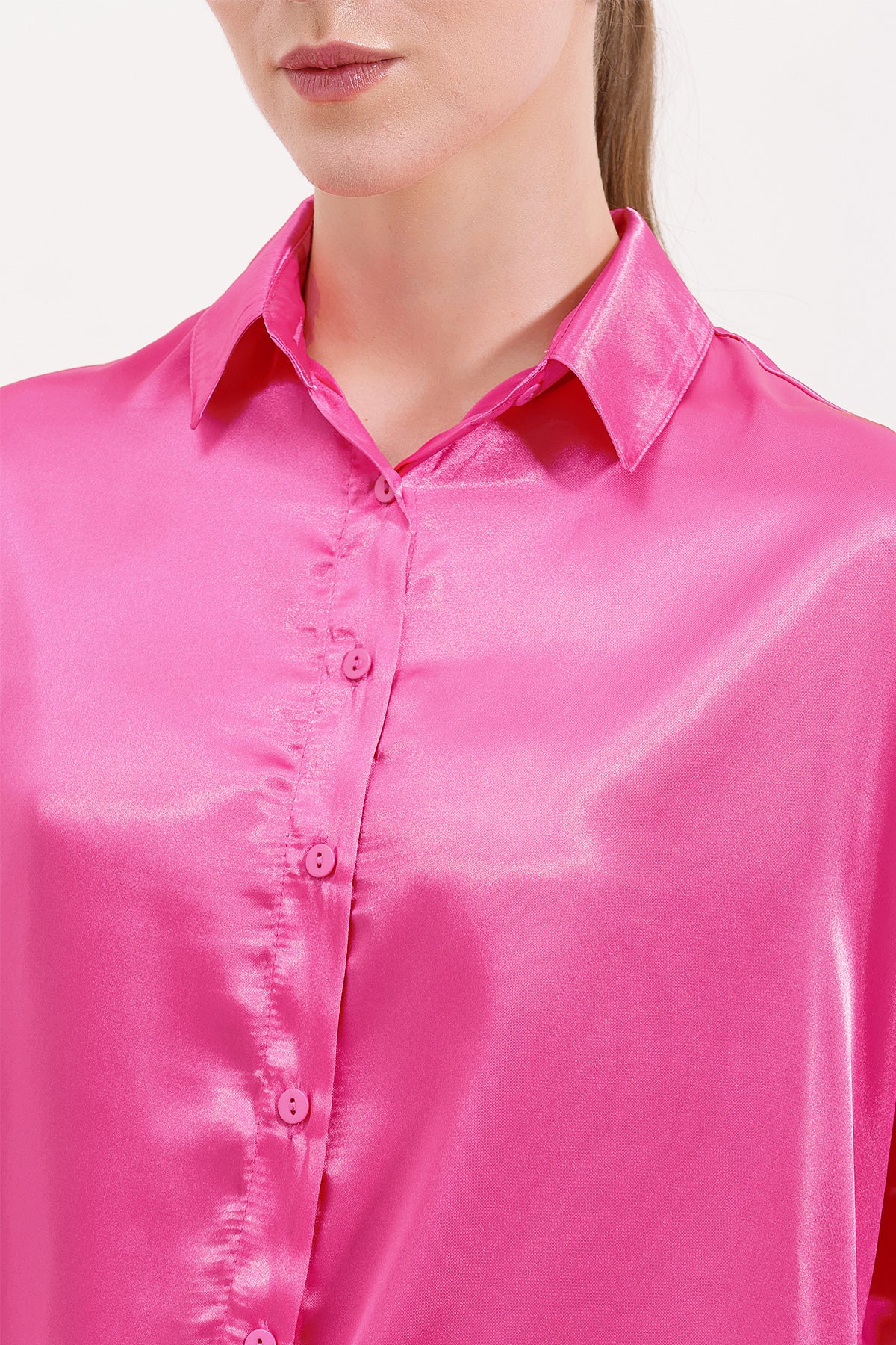 Fuchia Women Shirt