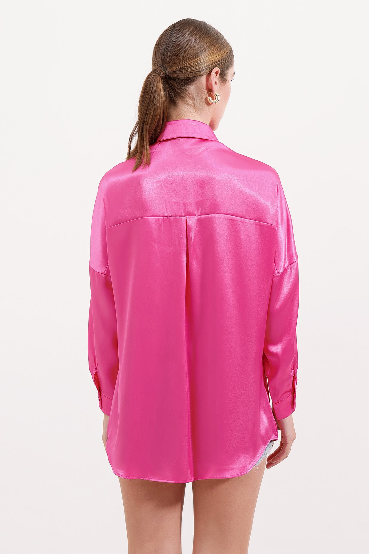 Fuchia Women Shirt