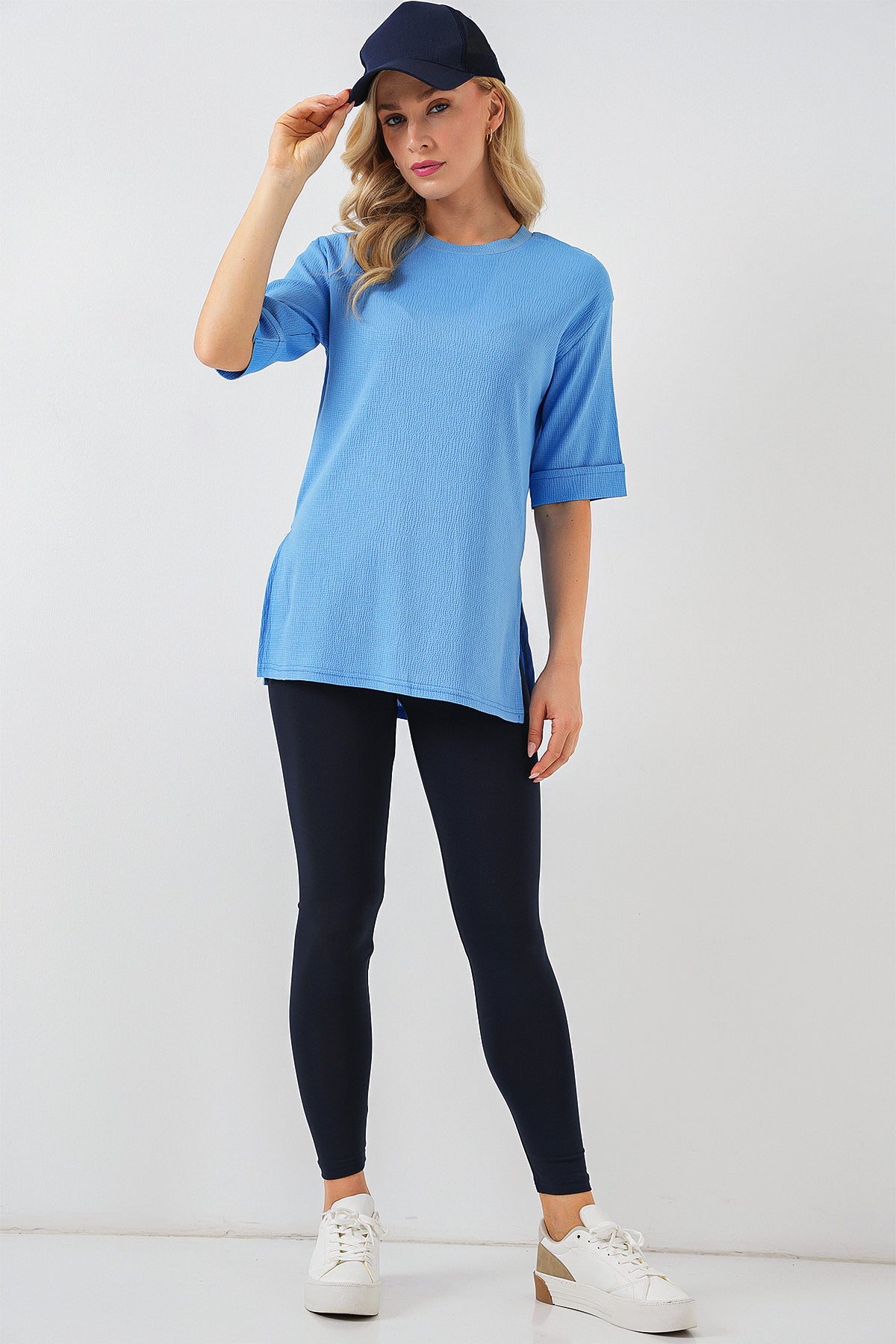 Blue Women T-shirt