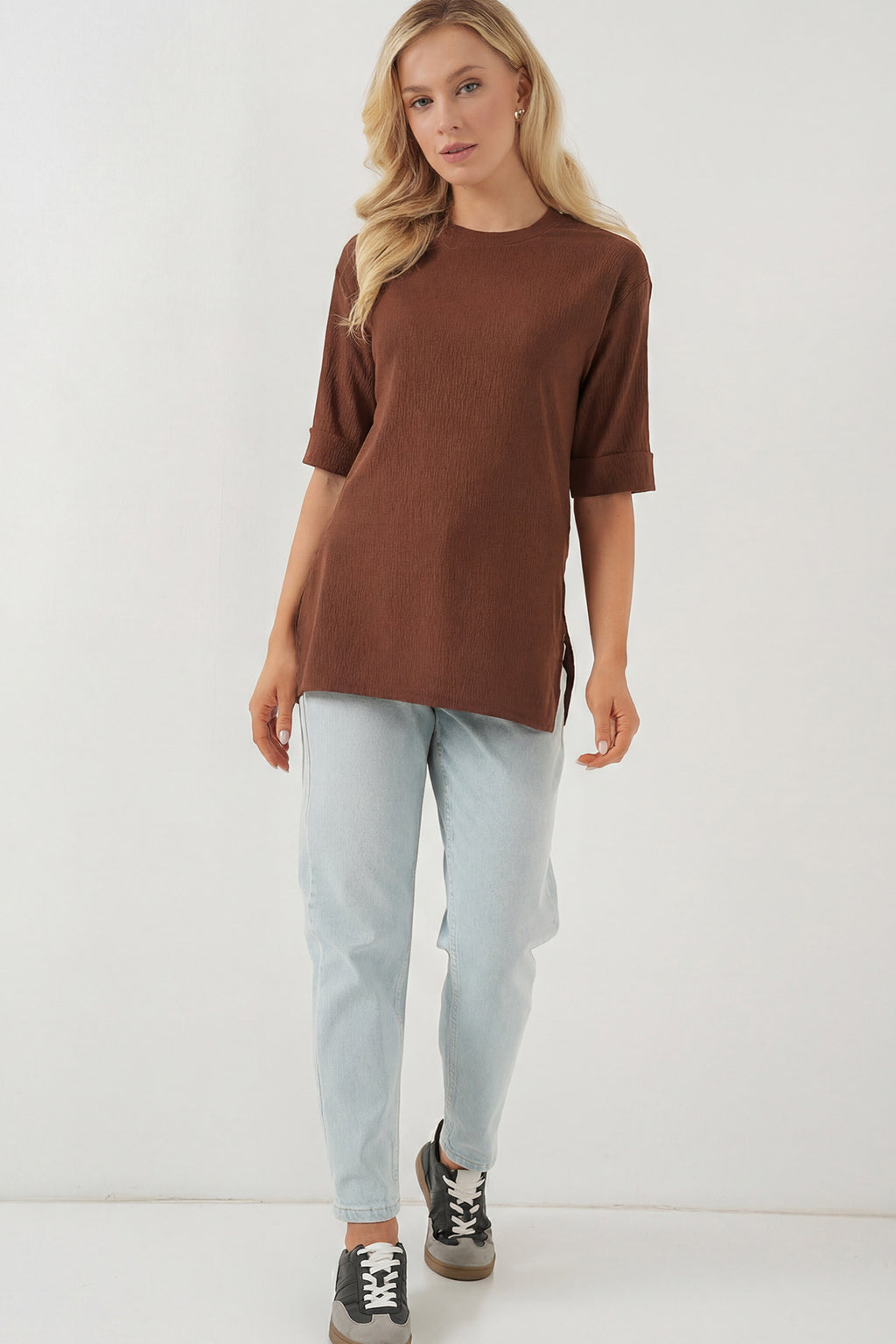 Brown Women T-shirt