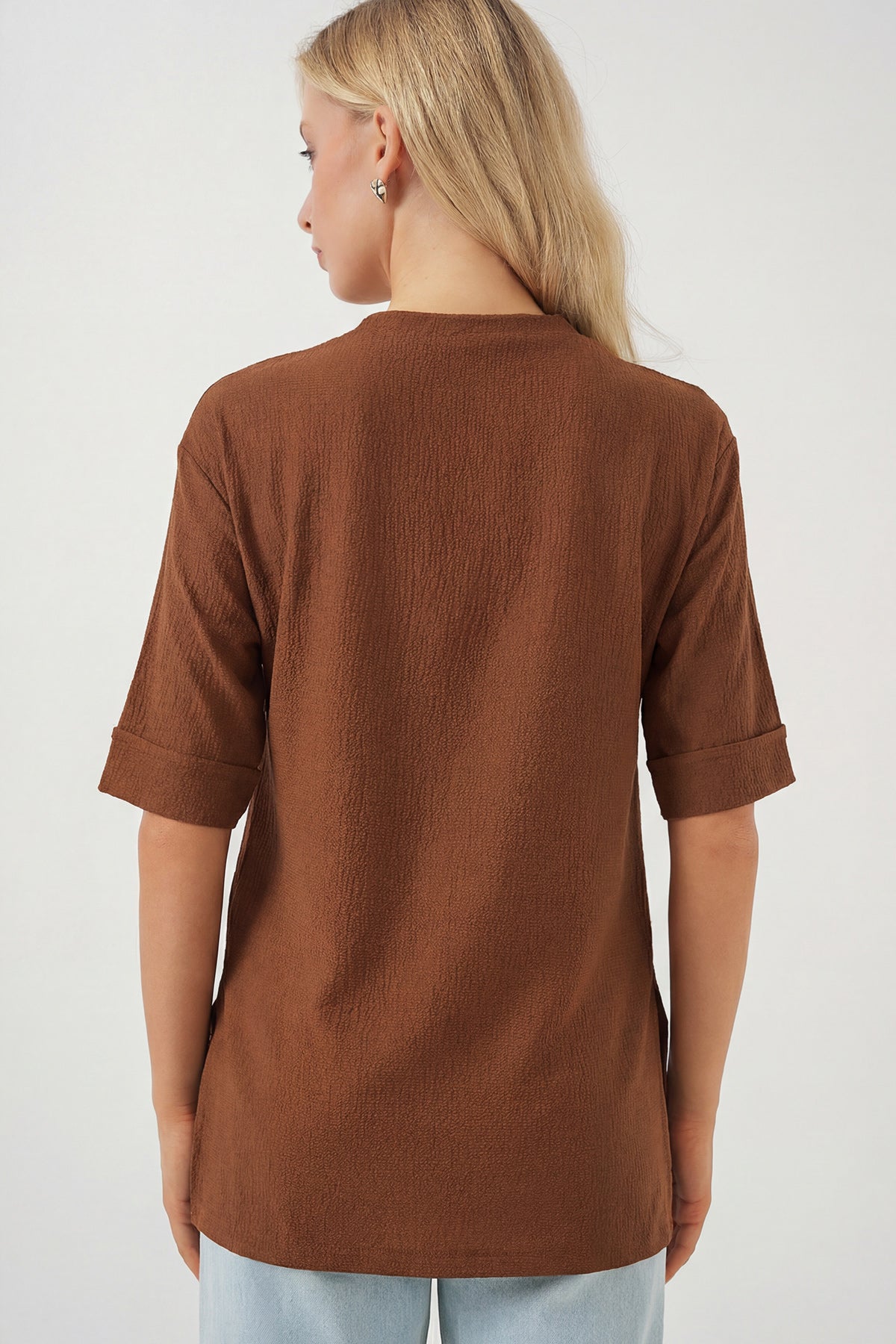 Brown Women T-shirt