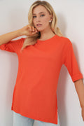 Orange Women T-shirt