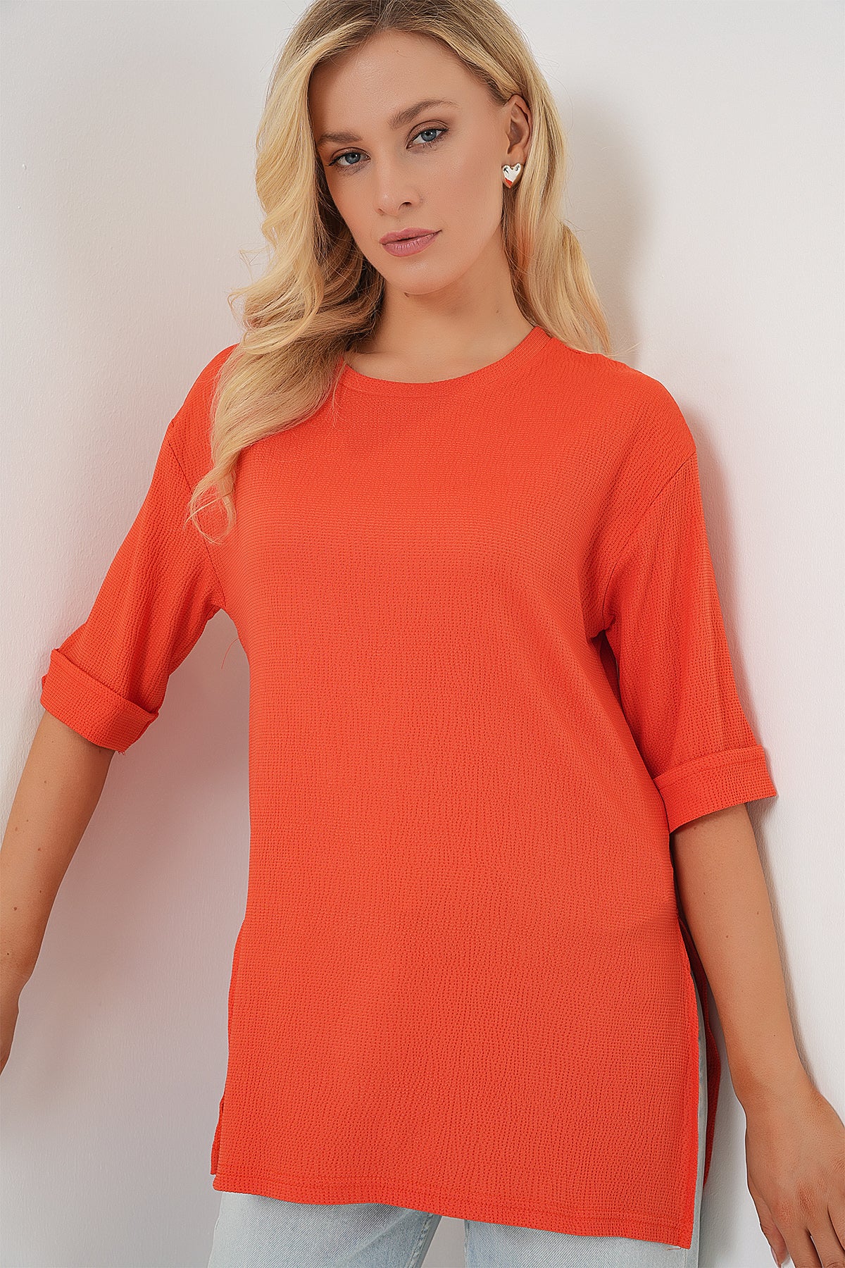 Orange Women T-shirt