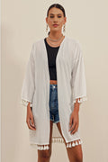 White Women Kimono