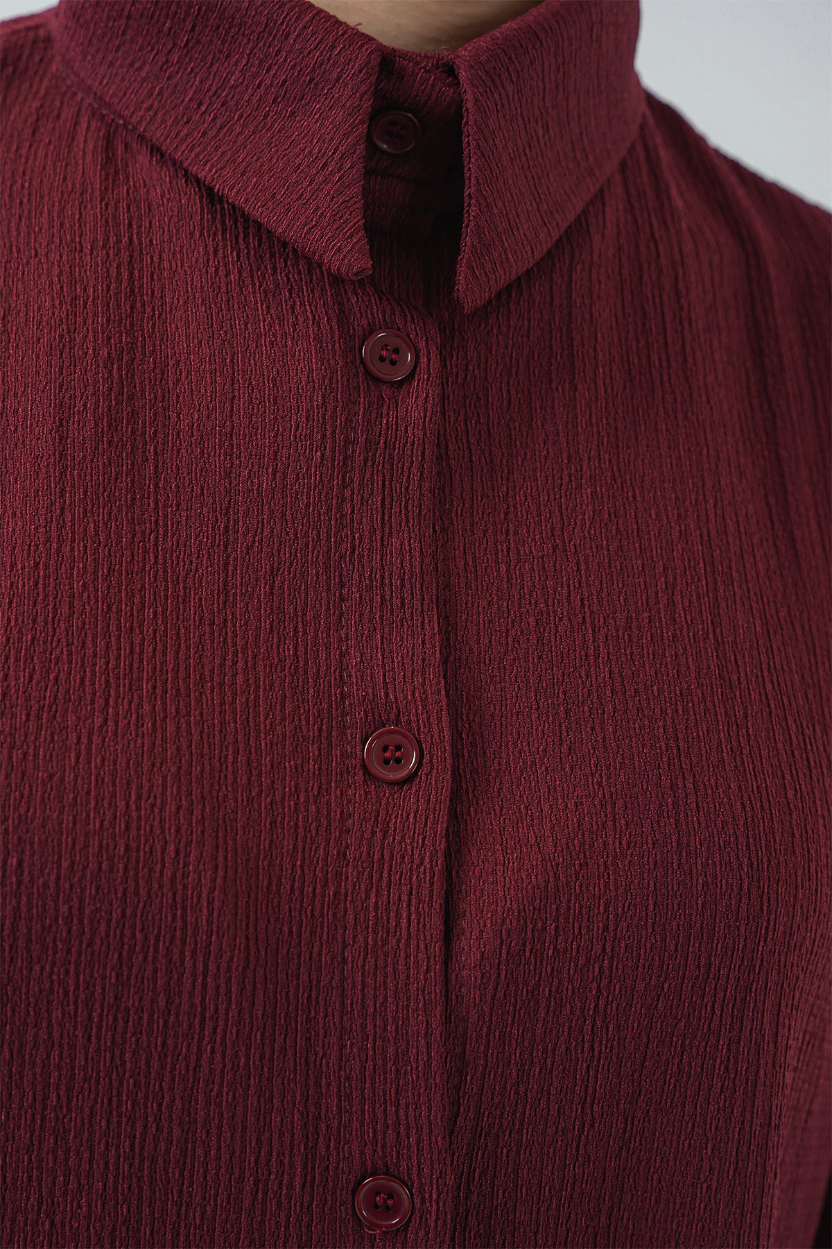 Burgundy Women Top and Bottom Set