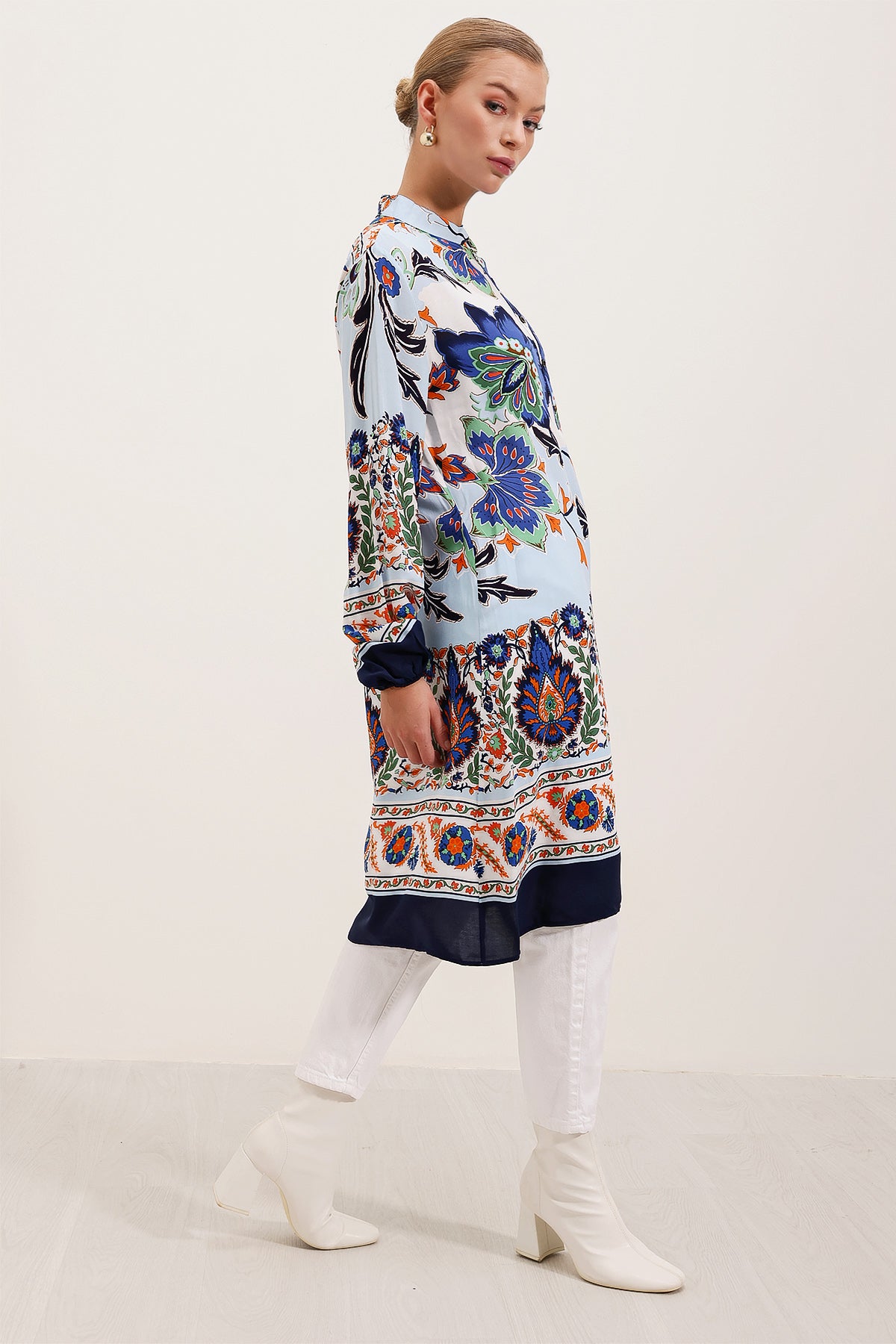 Navy Blue Women Dress