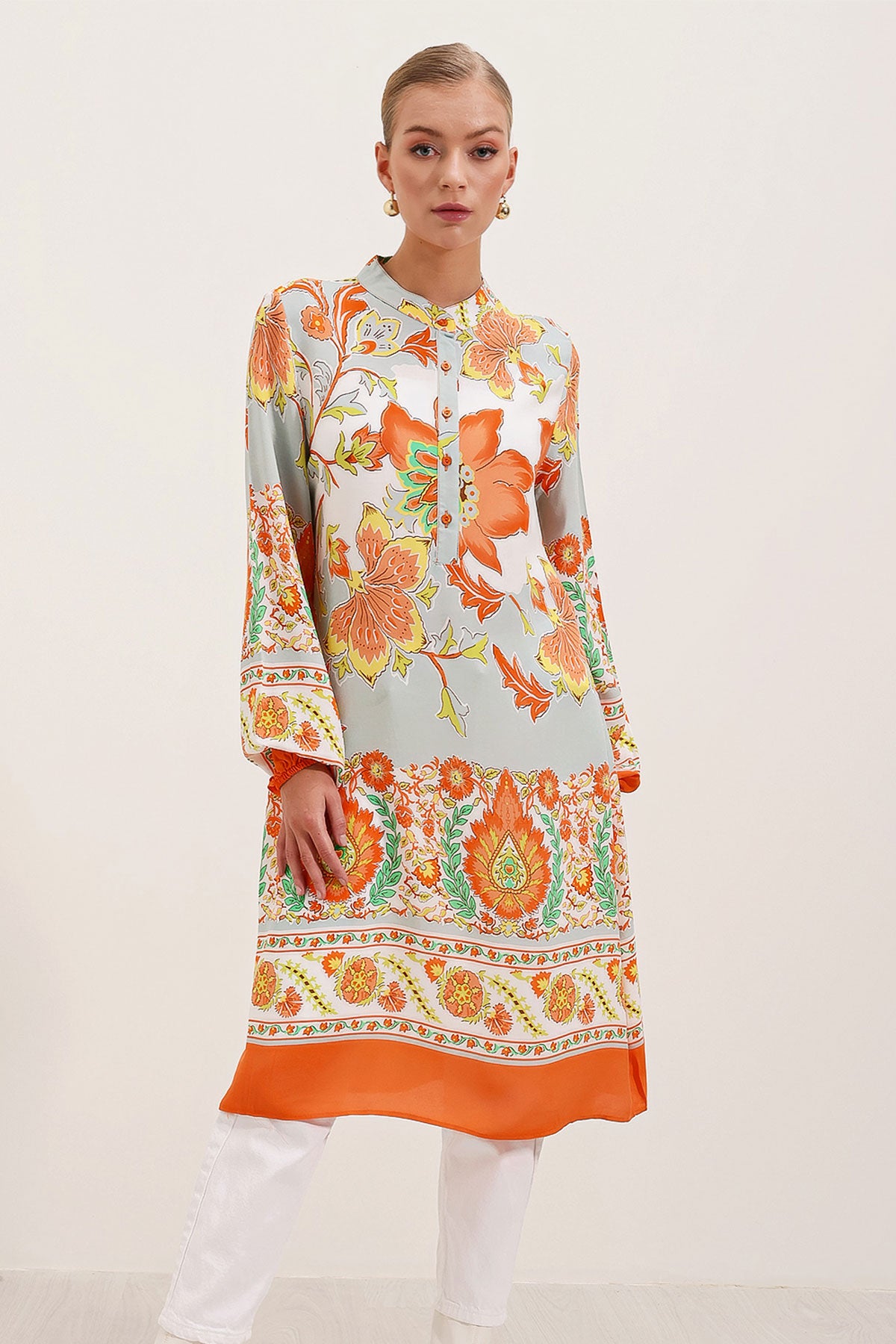Orange Women Dress