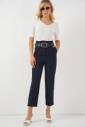 Navy Blue Women Pants