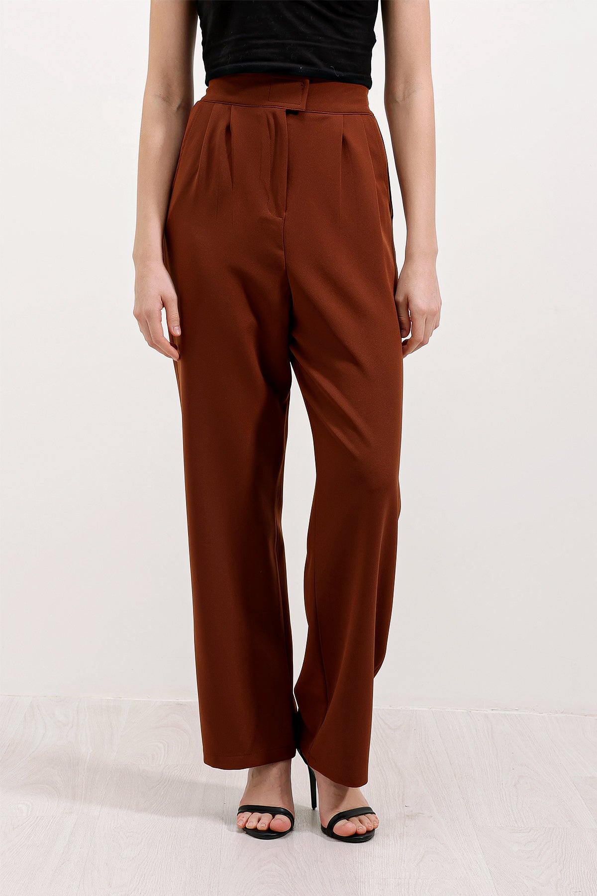 Brown Women Pants