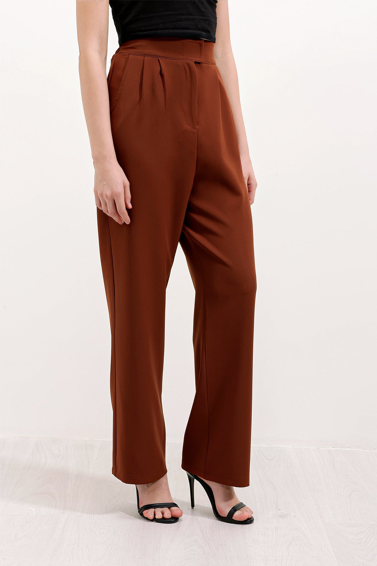 Brown Women Pants