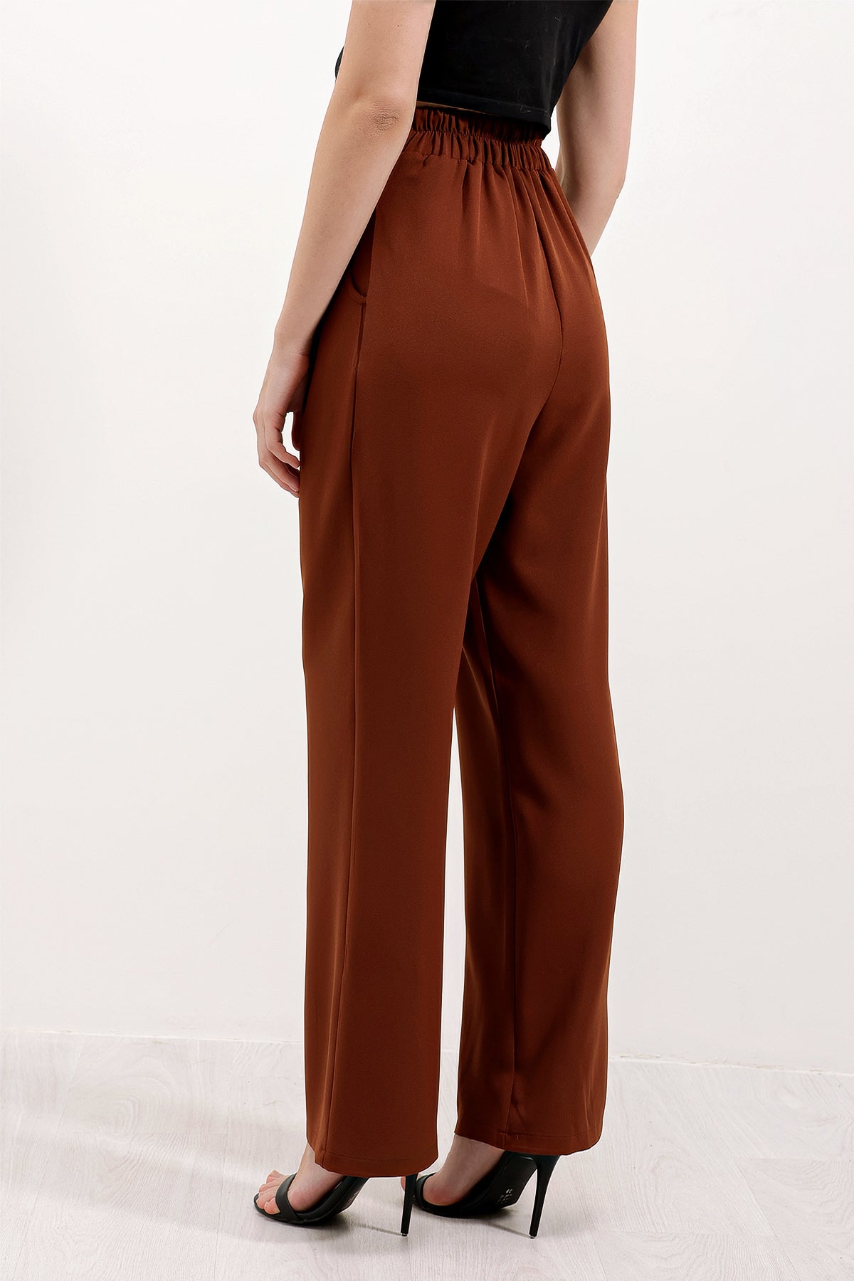Brown Women Pants