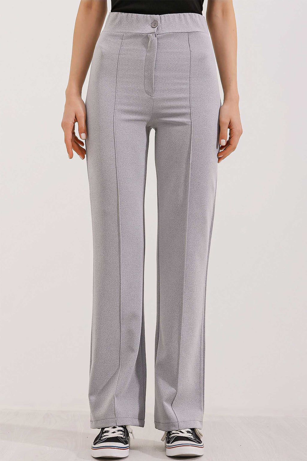 Grey Women Pants