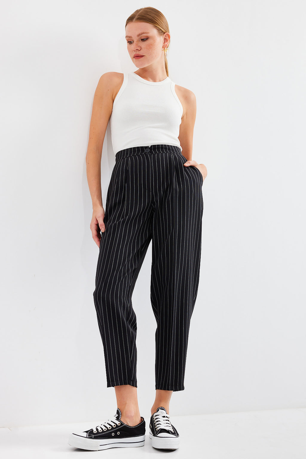 Black Women Pants