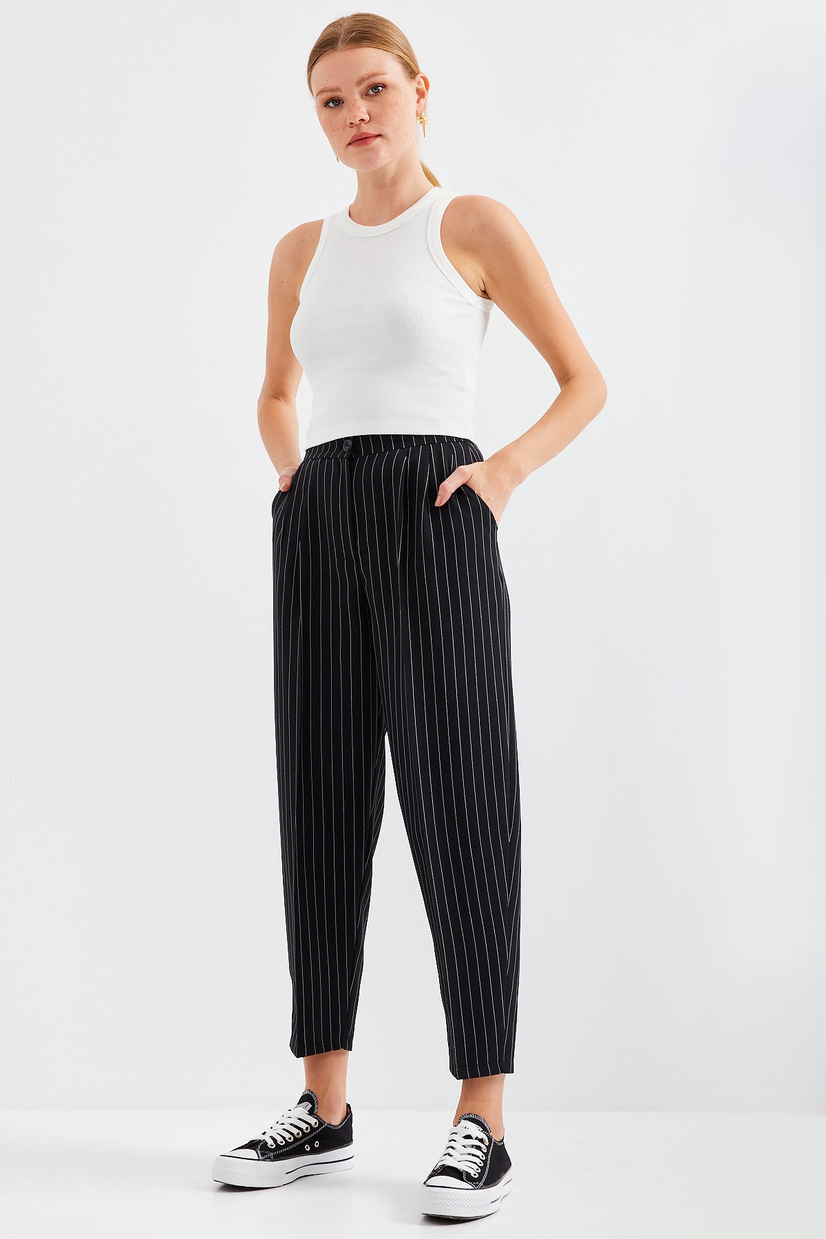 Black Women Pants