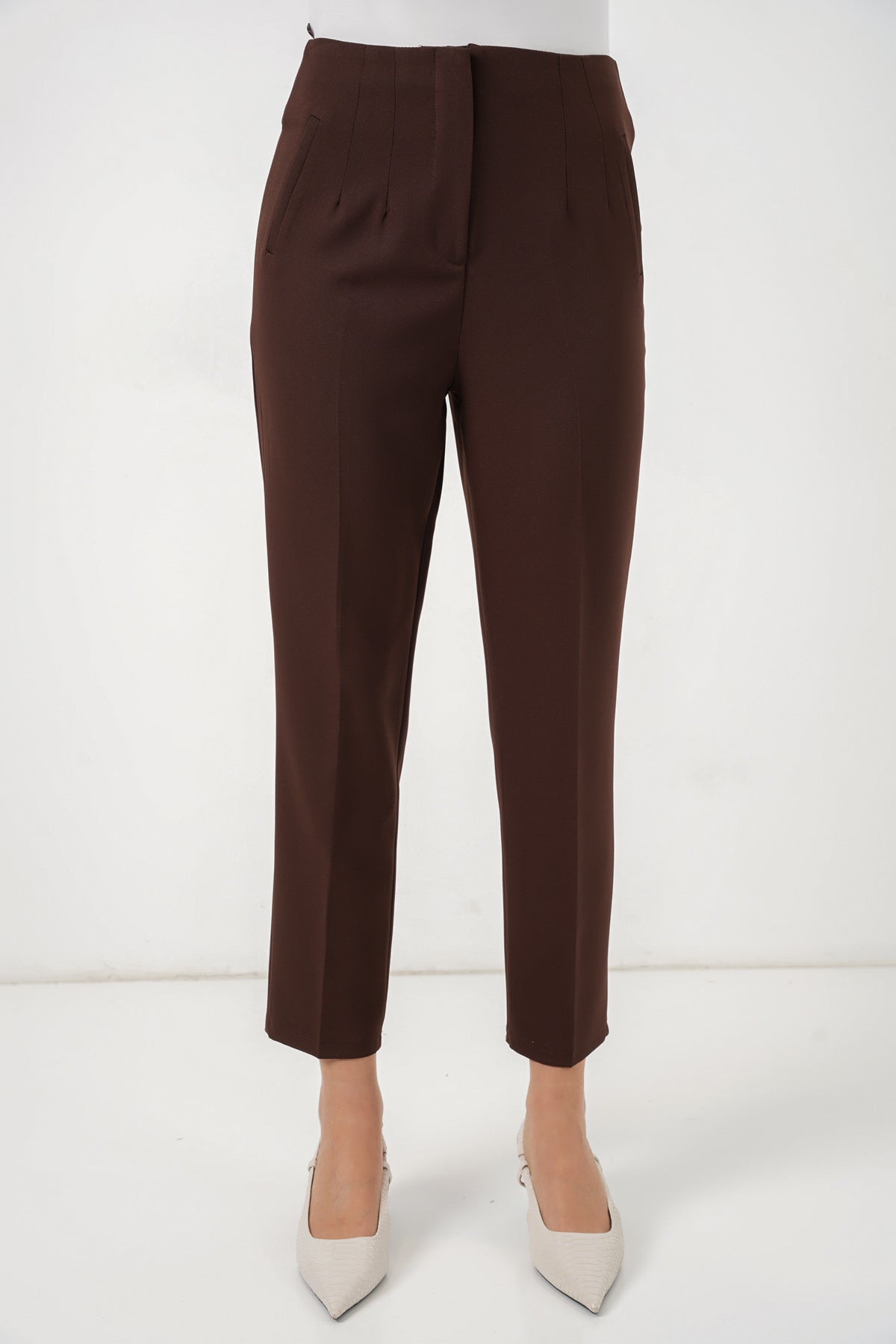 Brown Women Pants