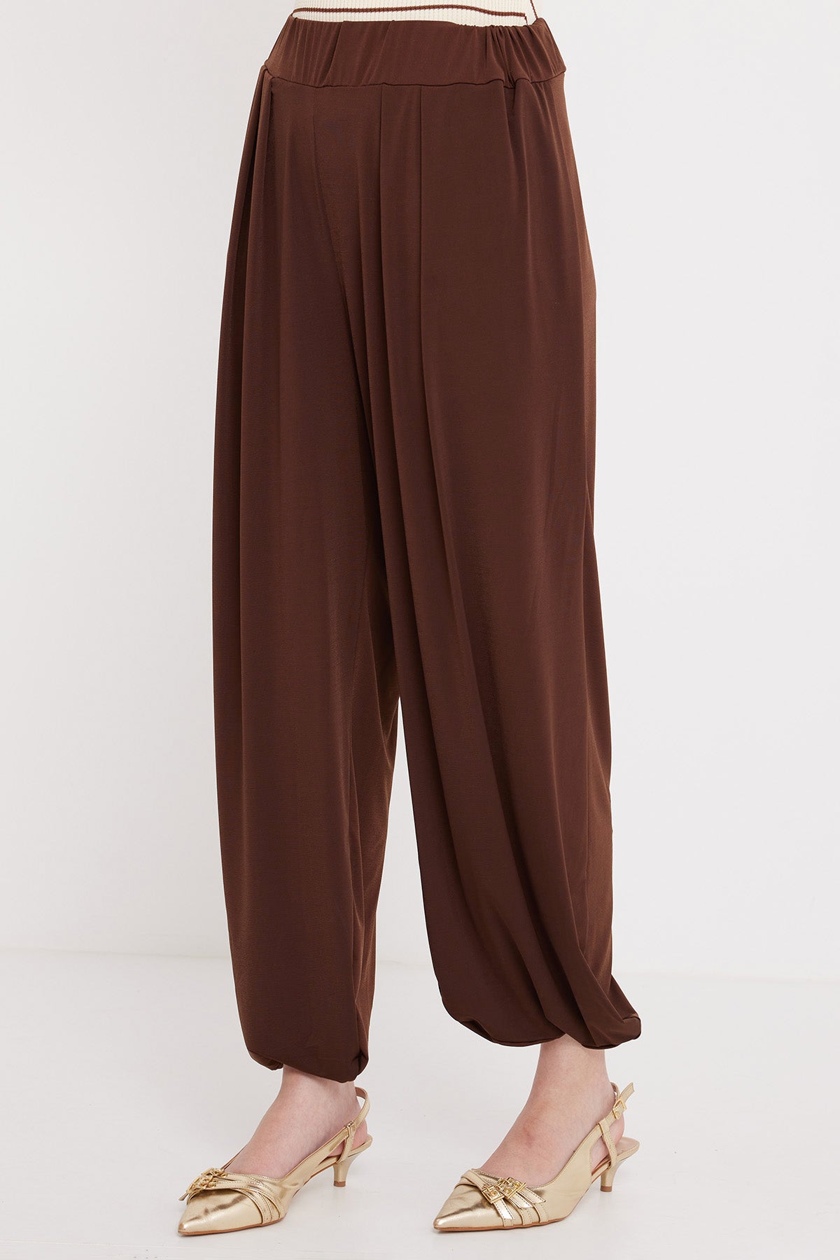 Brown Women Pants