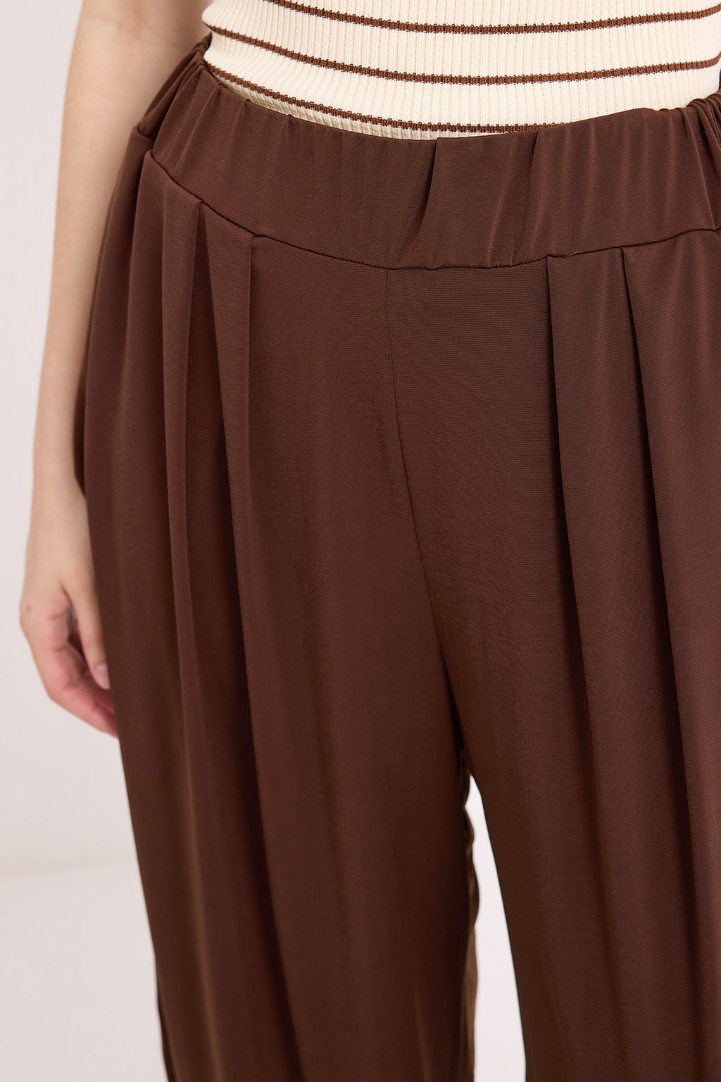 Brown Women Pants