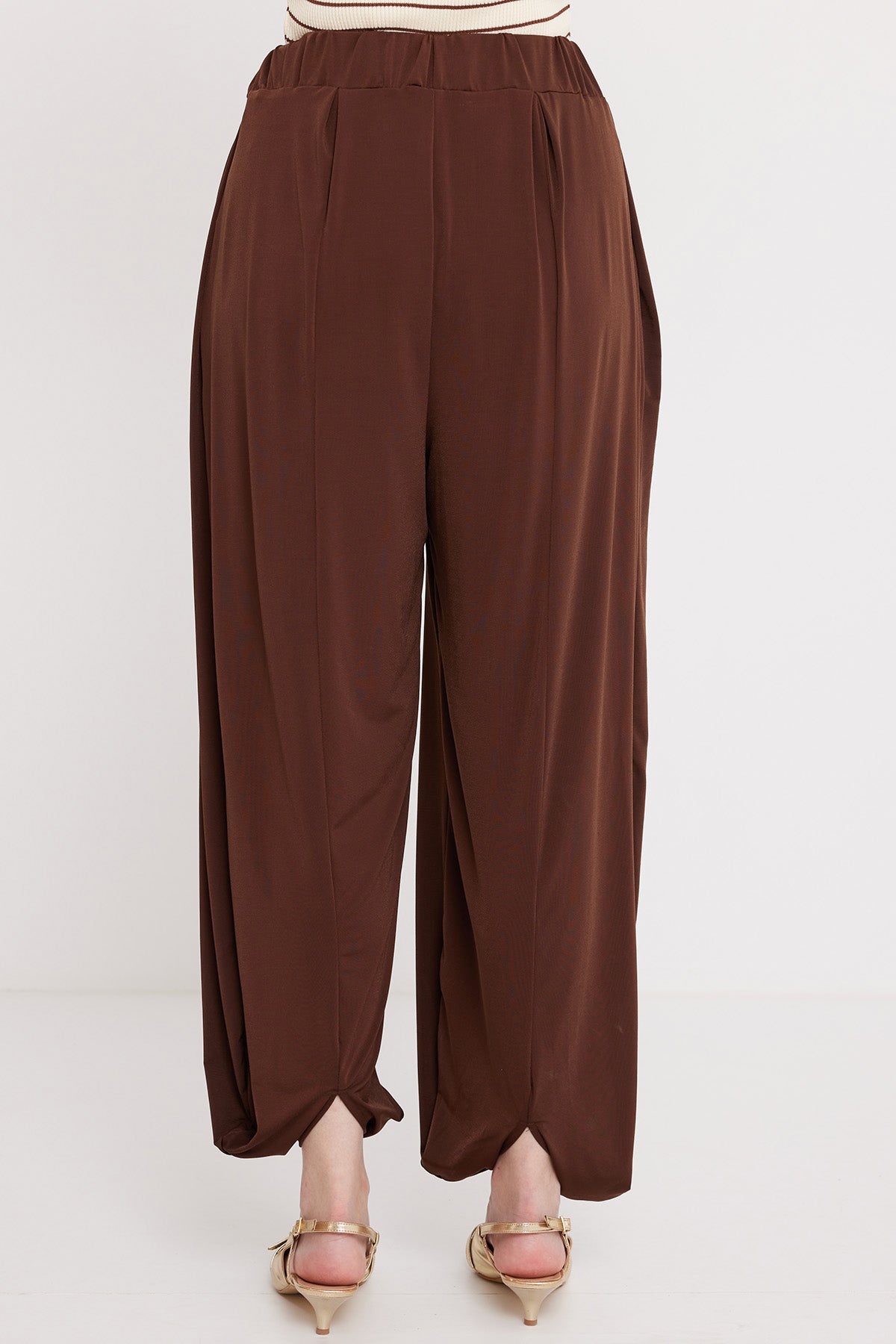 Brown Women Pants