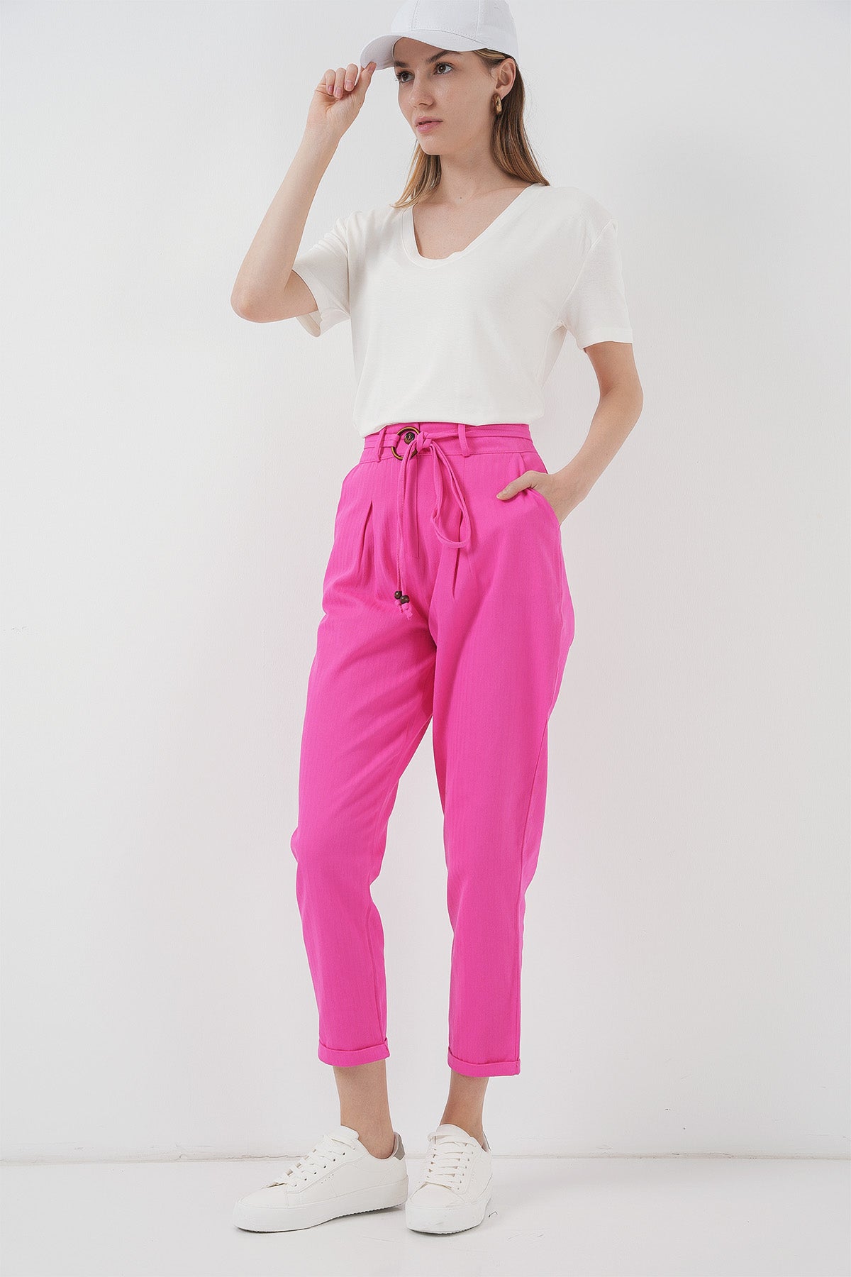 Fuchia Women Pants