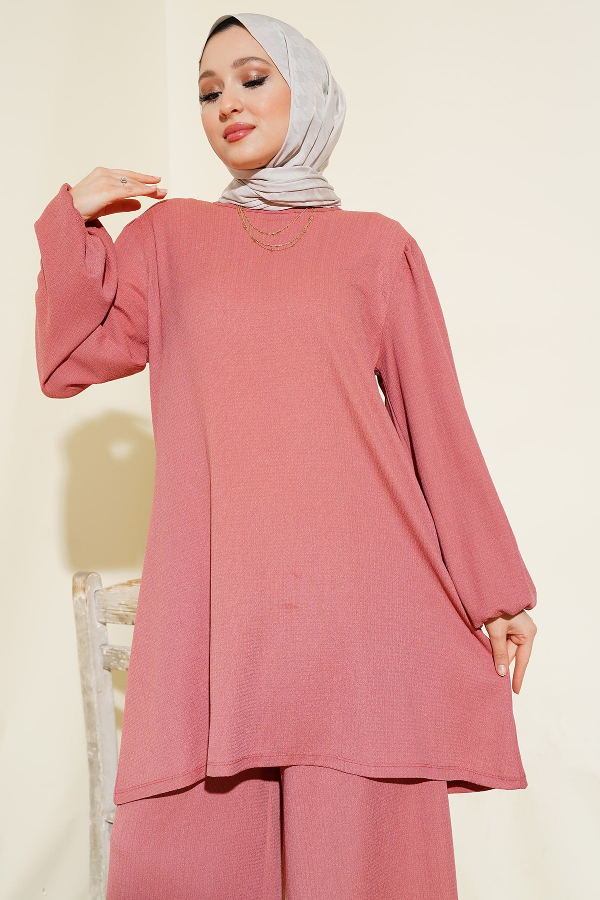 Dry Rose Women Top and Bottom Set