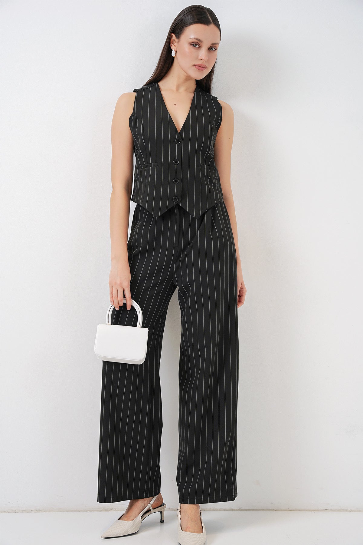 Black Women Top and Bottom Set