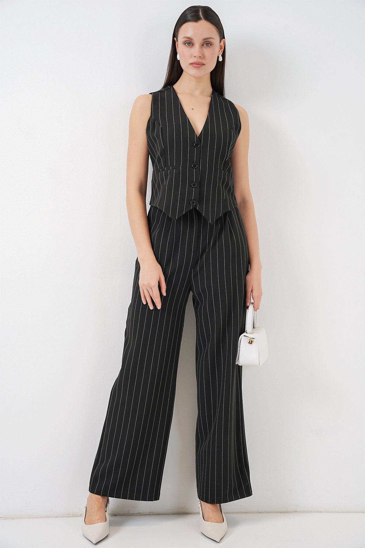 Black Women Top and Bottom Set