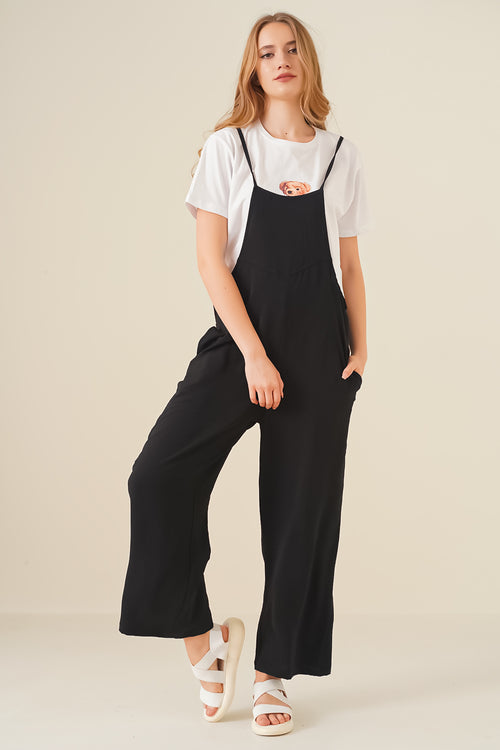 Black Women Overalls