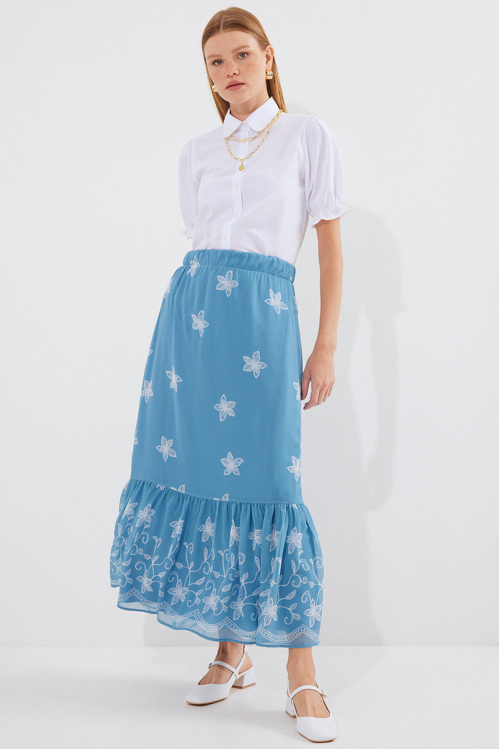 Indigo Women Skirt