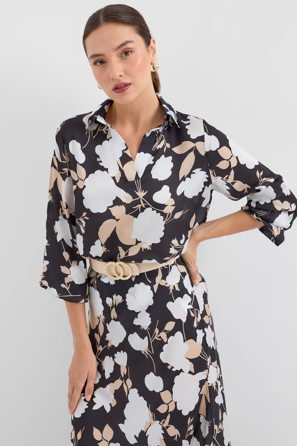 Black Women Top and Bottom Set