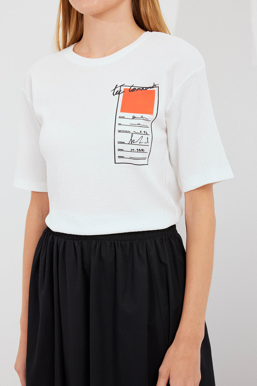 Orange Women T-shirt