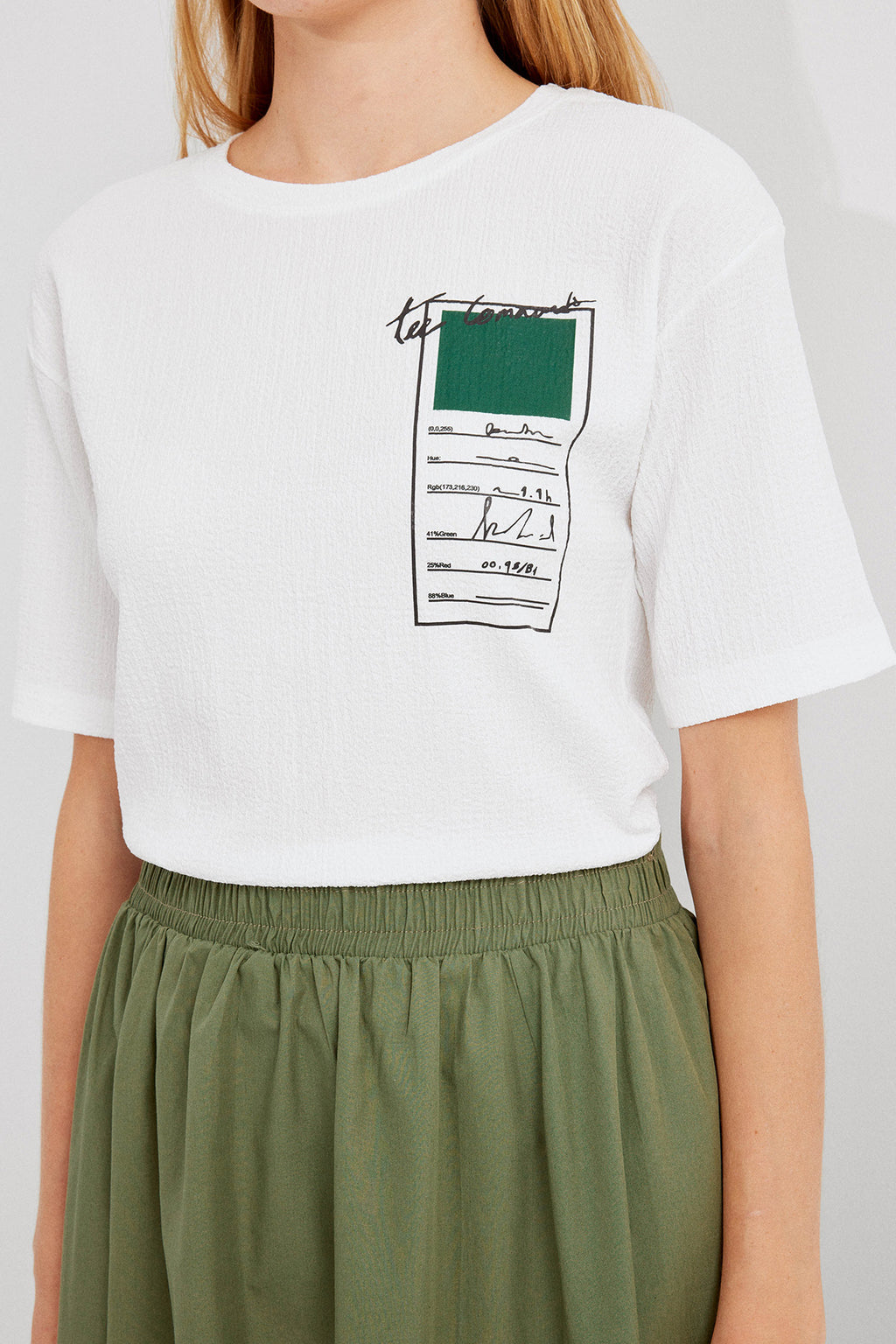 Green Women T-shirt