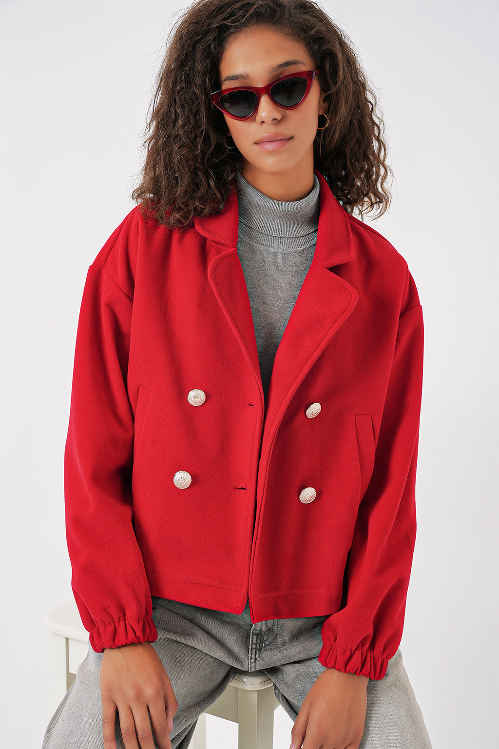 Red Women Jacket