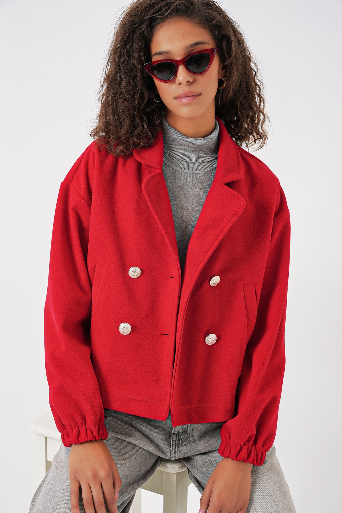 Red Women Jacket