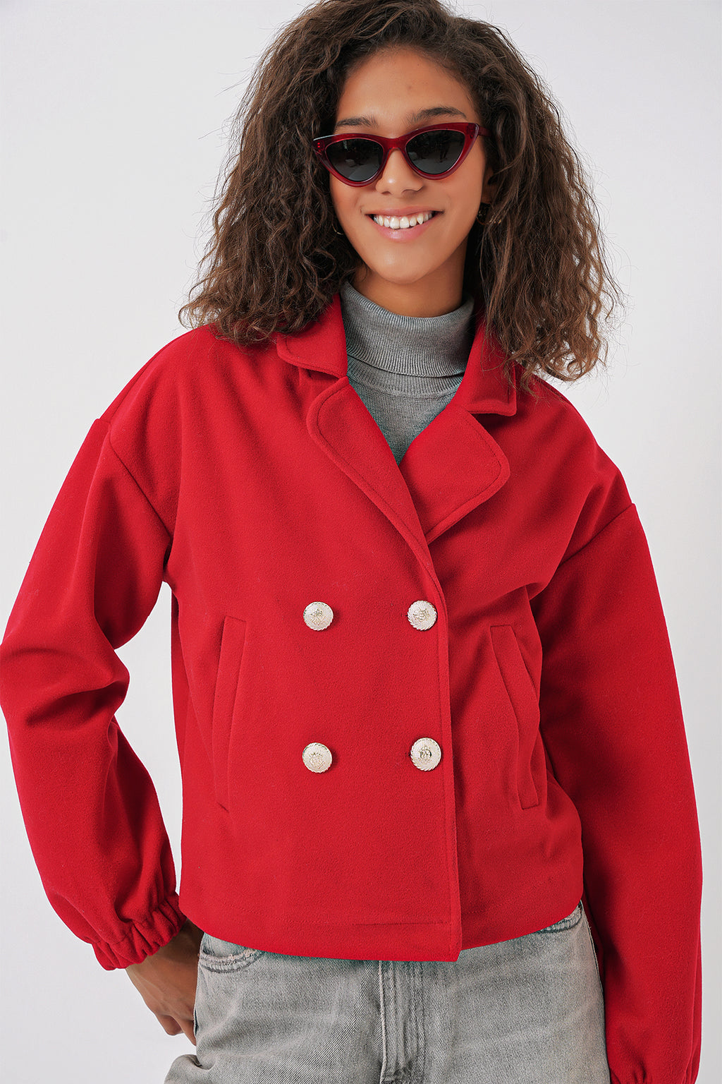 Red Women Jacket