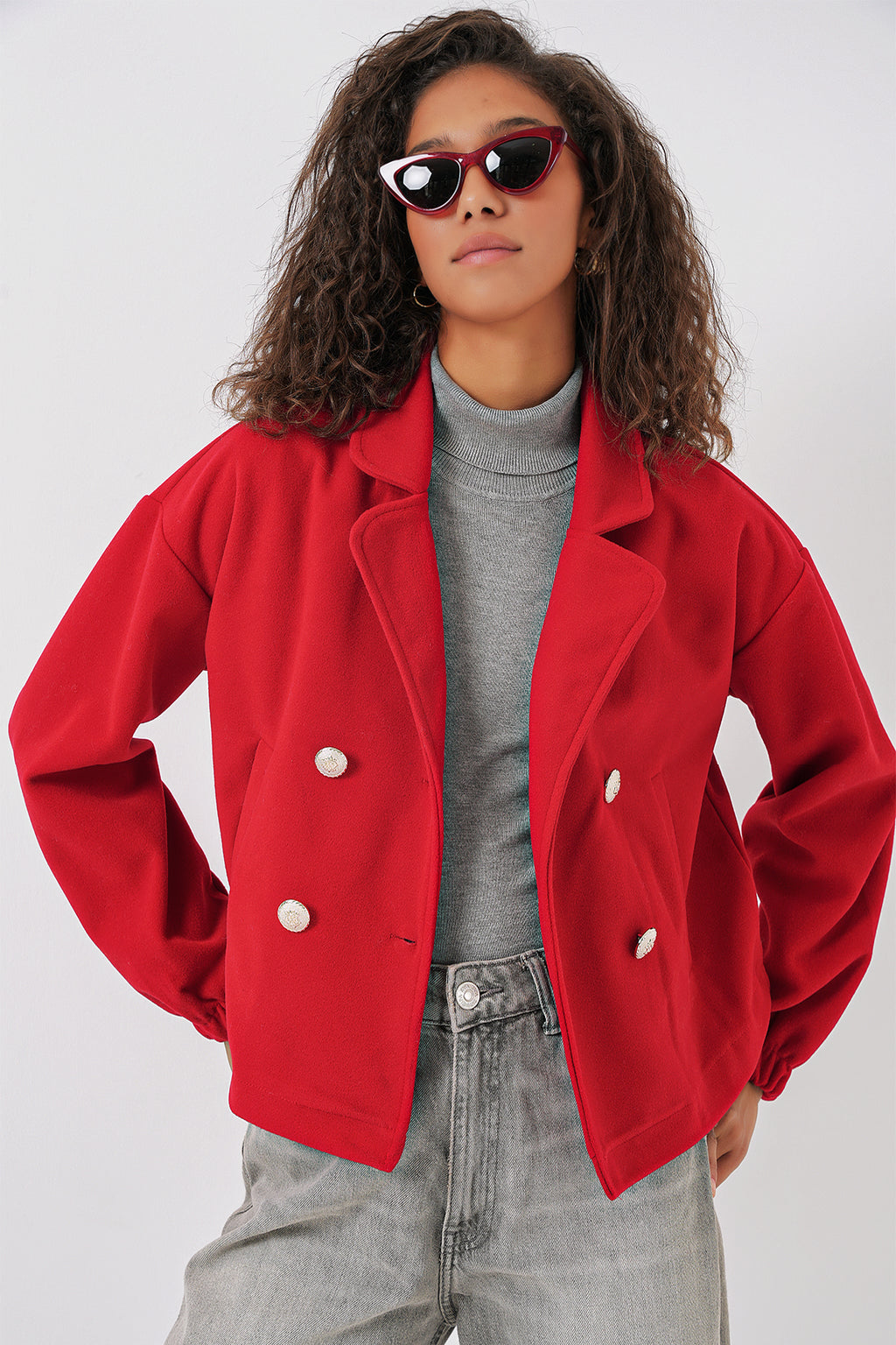 Red Women Jacket