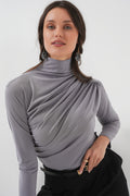 Grey Women Blouse