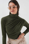 Khaki Women Blouse