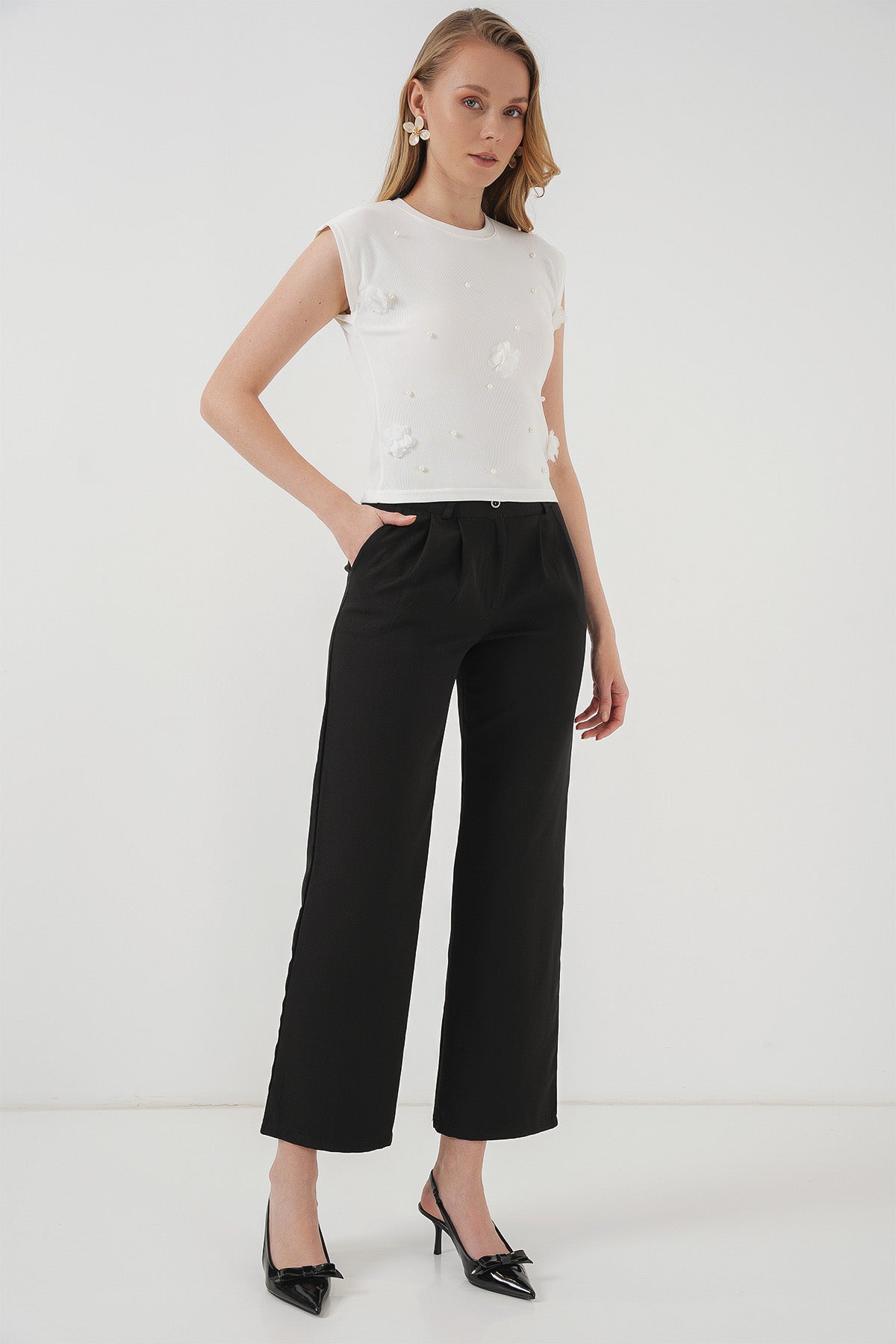 White Women Blouse