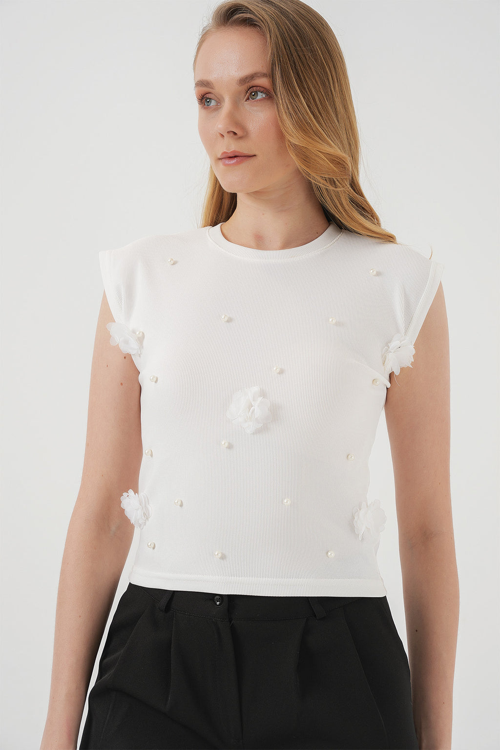 White Women Blouse