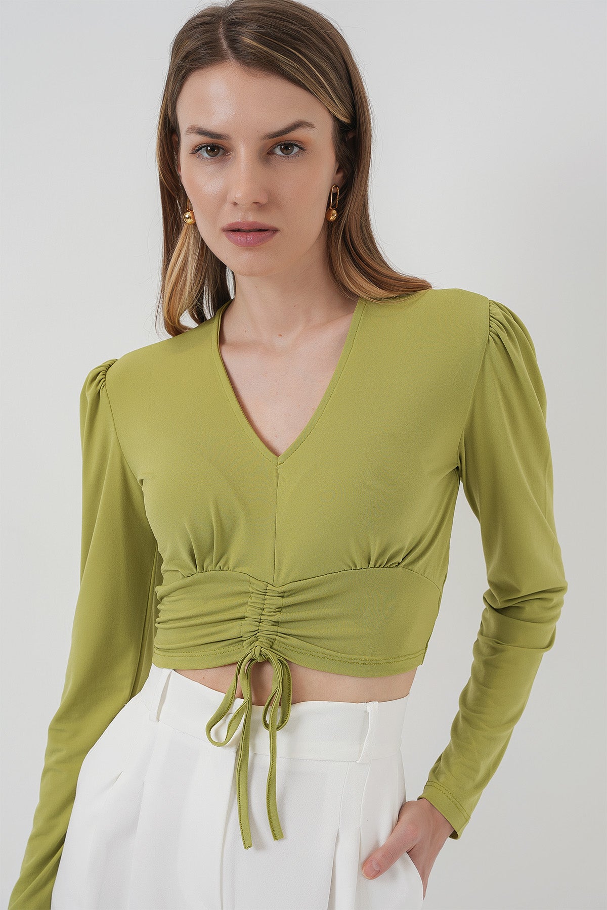 Green Women Blouse