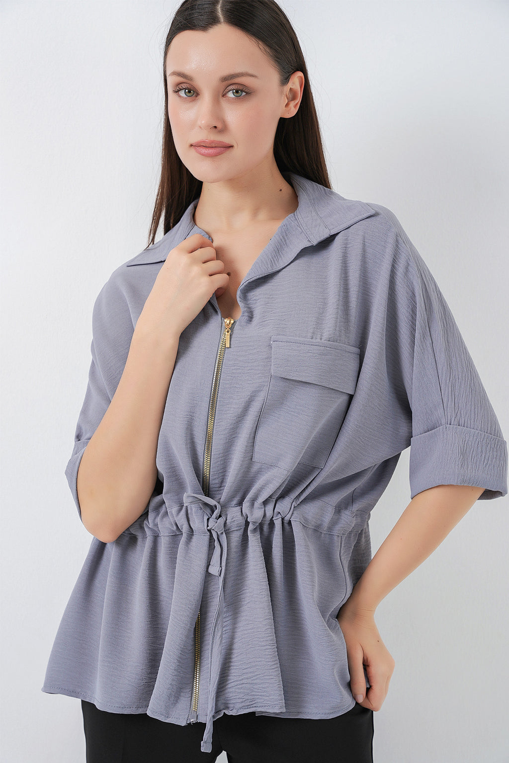 Grey Women Shirt
