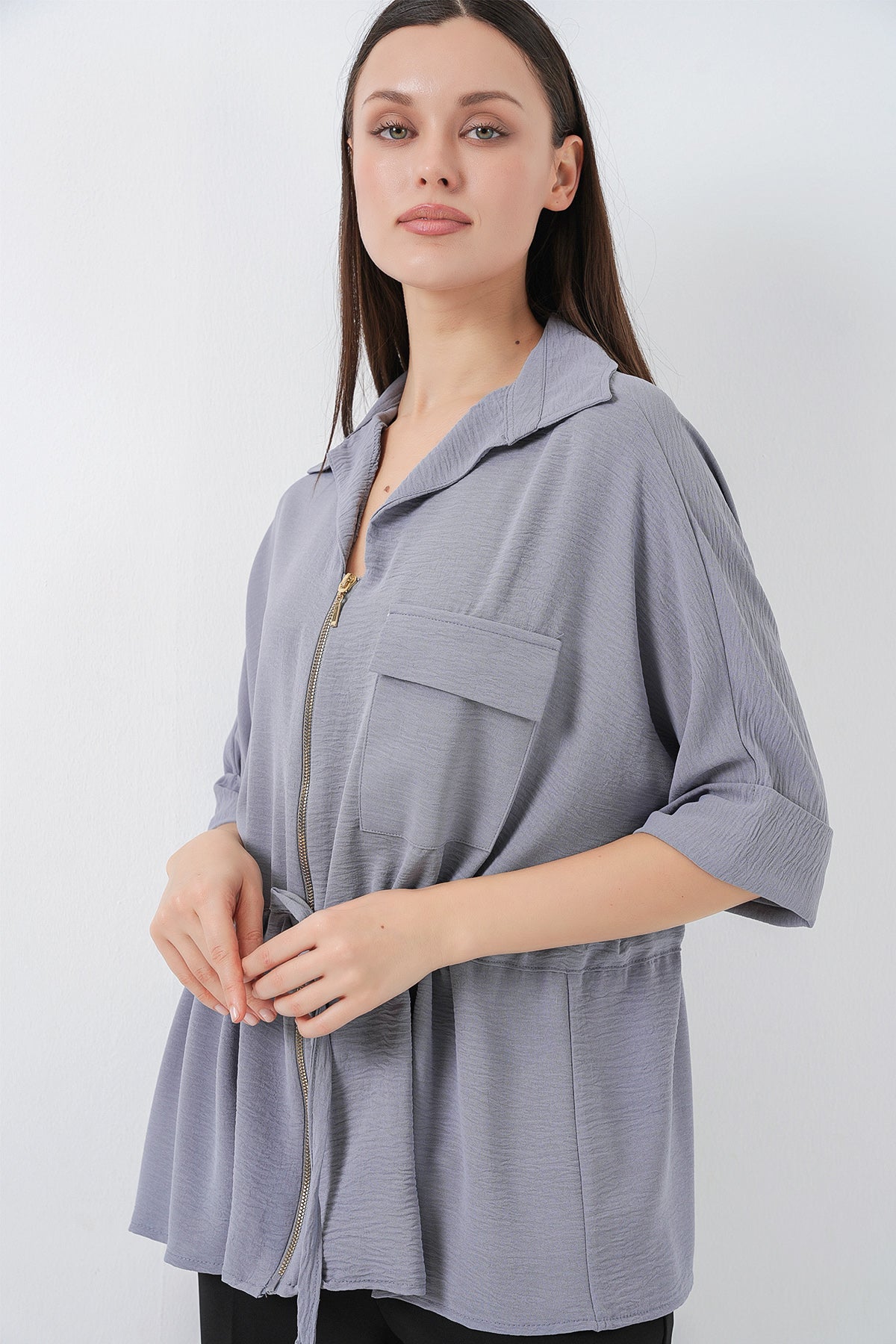 Grey Women Shirt