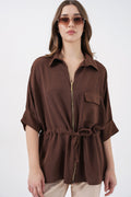 Brown Women Shirt