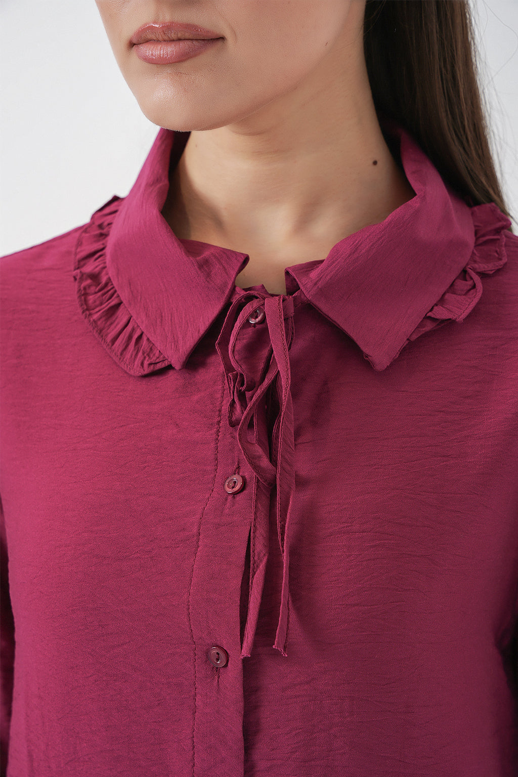 Burgundy Women Tunic