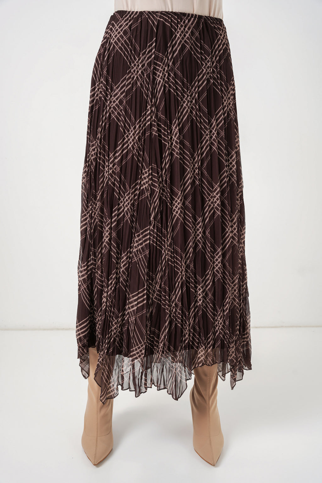 Brown Women Skirt