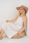 White Women Dress